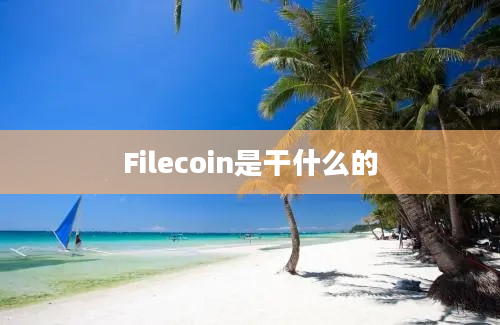 Filecoin是干什么的